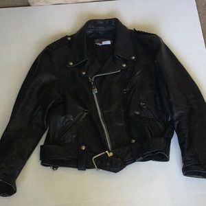 Brooks leather sport jacket size 44